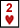 2 de corazones
