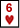 6 de corazones