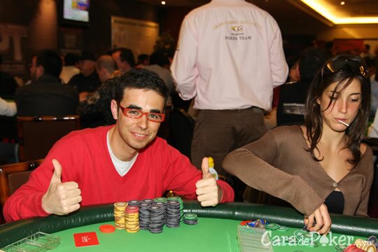 Isaac Mayolas en el Campeonato de Espa&ntilde;a de Poker